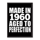 Made In 1960 Aged to Perfection - Portrait Frame Photo Tile