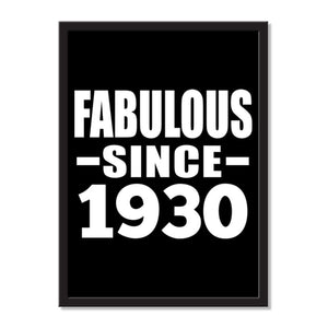 Fabulous Since 1930 - Portrait Frame Photo Tile