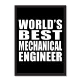 World's Best Mechanical Engineer - Portrait Frame Photo Tile
