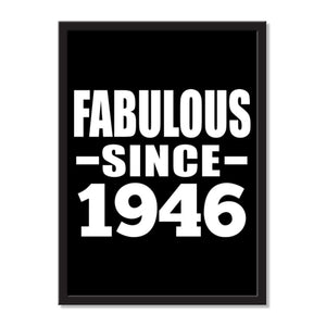 Fabulous Since 1946 - Portrait Frame Photo Tile