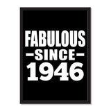 Fabulous Since 1946 - Portrait Frame Photo Tile