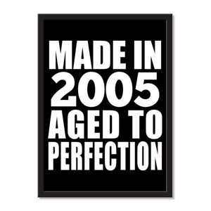 Made In 2005 Aged to Perfection - Portrait Frame Photo Tile