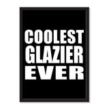 Coolest Glazier Ever - Portrait Frame Photo Tile
