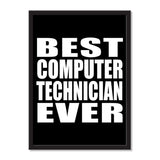 Best Computer Technician Ever - Portrait Frame Photo Tile