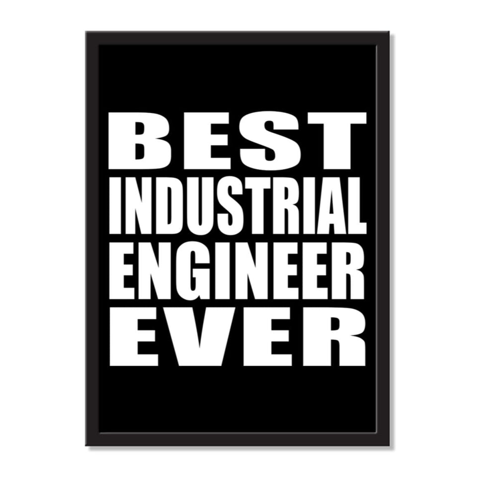 Best Industrial Engineer Ever - Portrait Frame Photo Tile