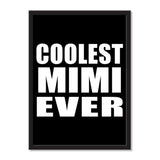 Coolest Mimi Ever - Portrait Frame Photo Tile