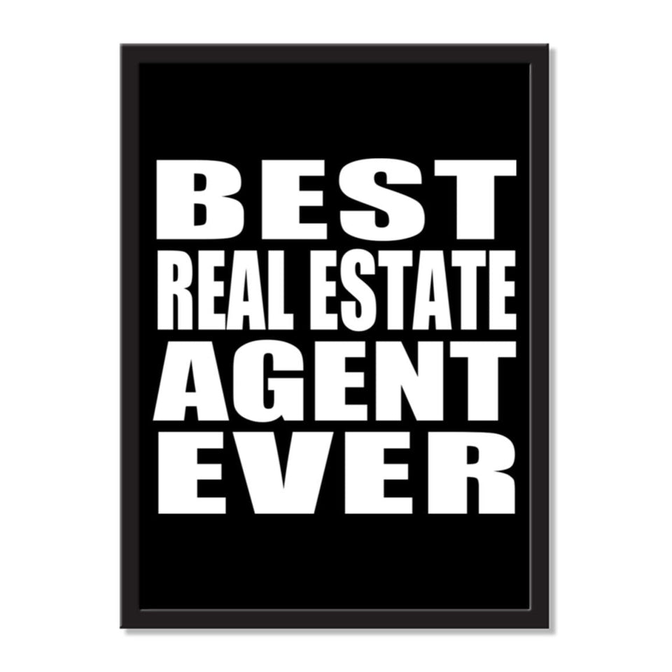 Best Real Estate Agent Ever - Portrait Frame Photo Tile