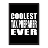Coolest Tax Preparer Ever - Portrait Frame Photo Tile