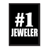 Number One #1 Jeweler - Portrait Frame Photo Tile