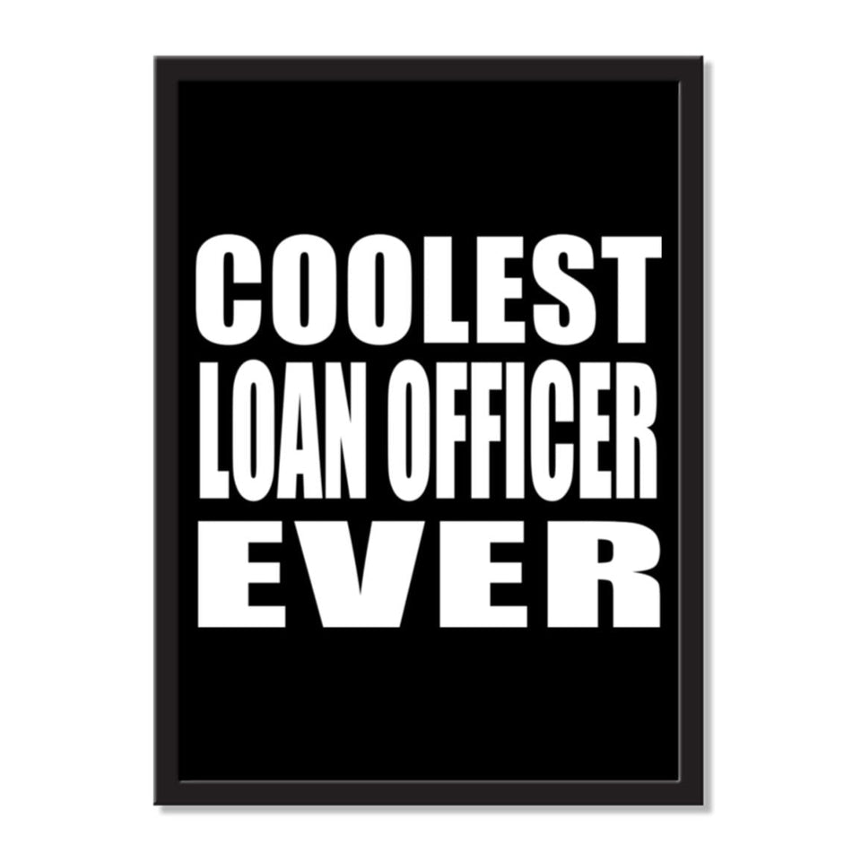 Coolest Loan Officer Ever - Portrait Frame Photo Tile