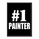 Number One #1 Painter - Portrait Frame Photo Tile