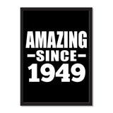 Amazing Since 1949 - Portrait Frame Photo Tile