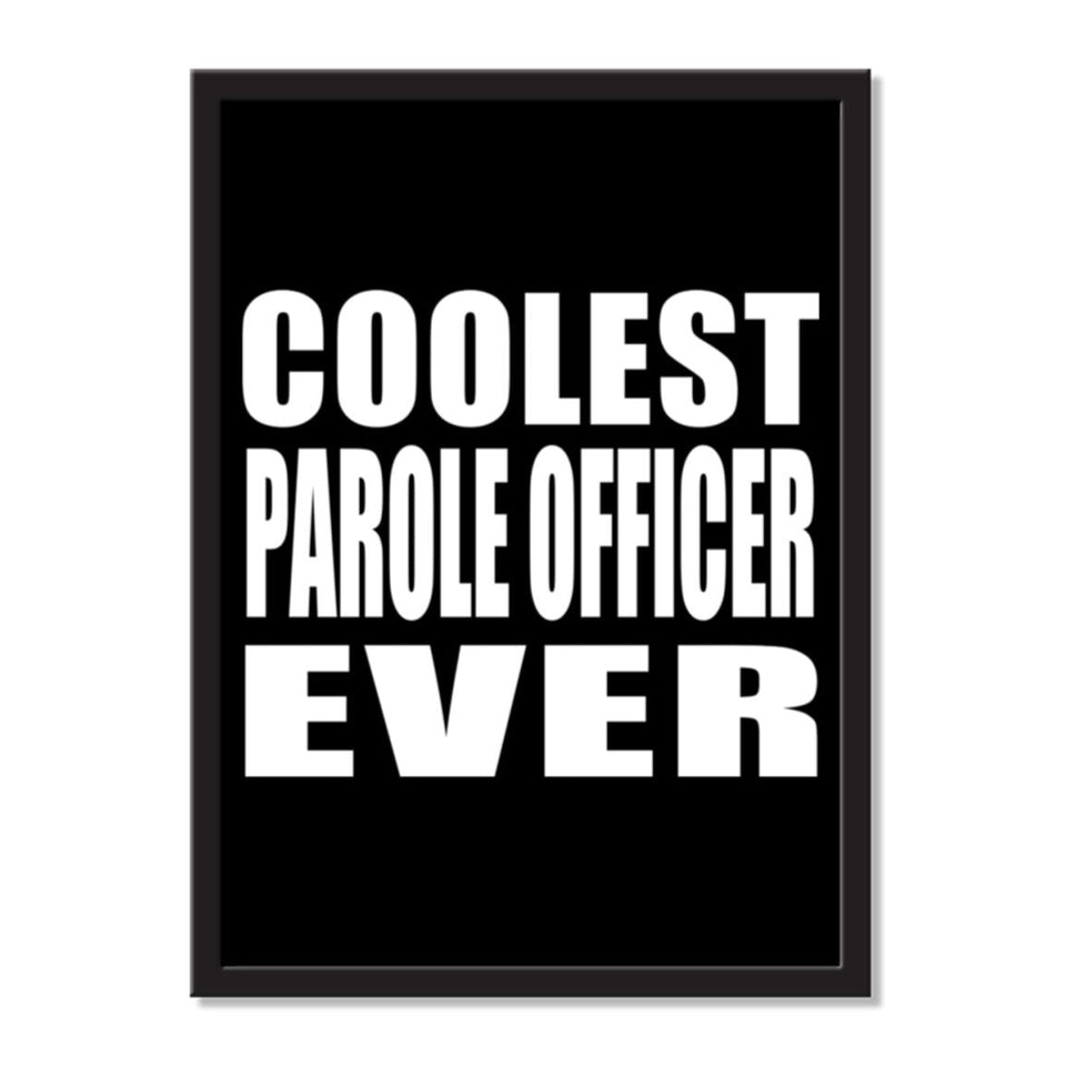 Coolest Parole Officer Ever - Portrait Frame Photo Tile