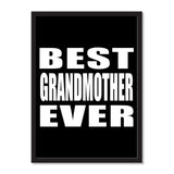 Best Grandmother Ever - Portrait Frame Photo Tile