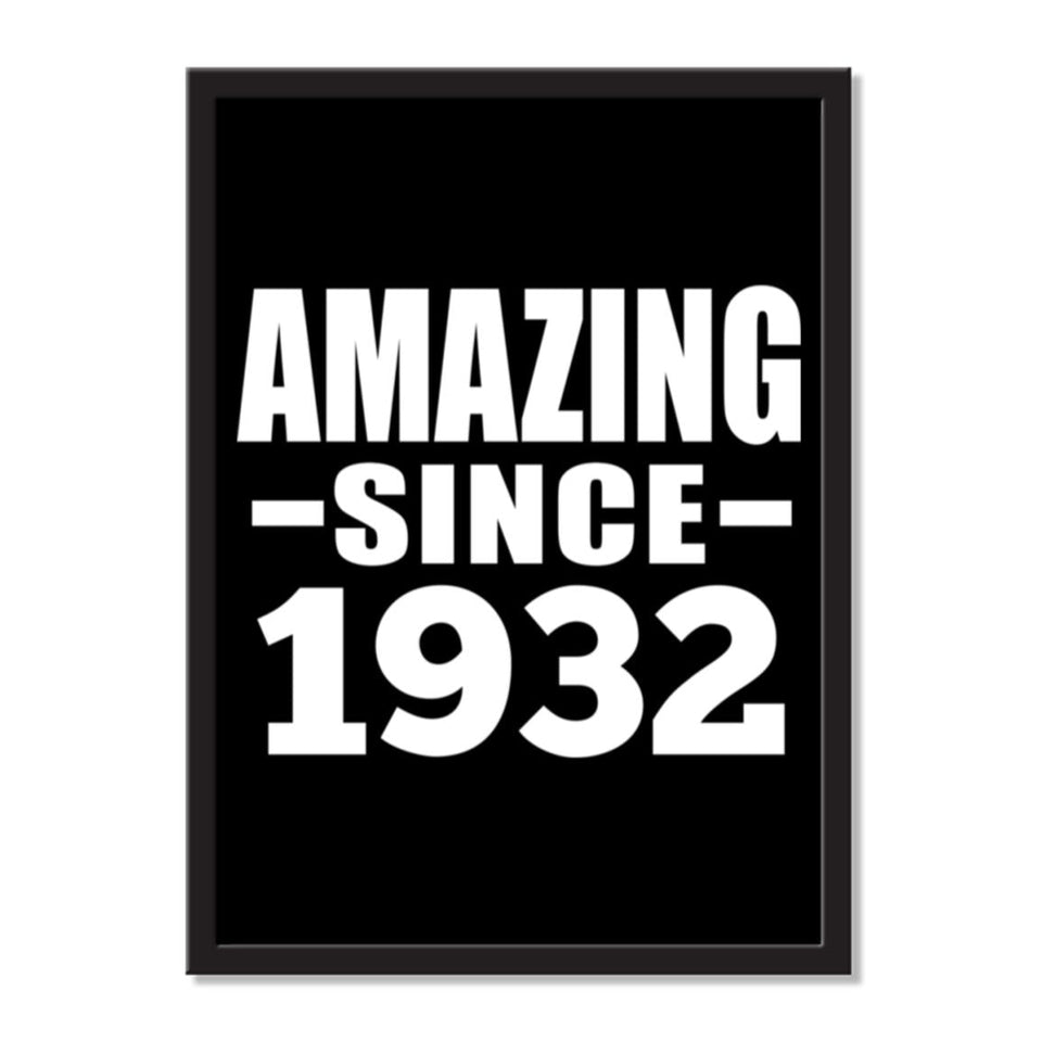 Amazing Since 1932 - Portrait Frame Photo Tile