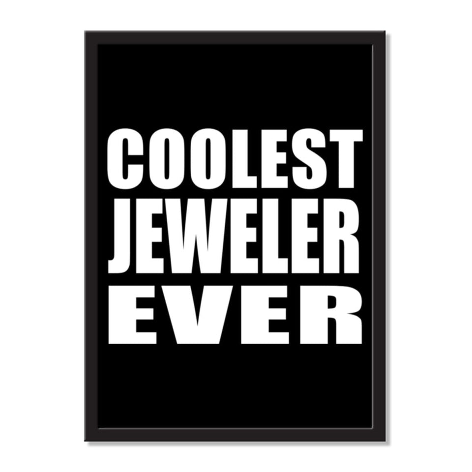 Coolest Jeweler Ever - Portrait Frame Photo Tile