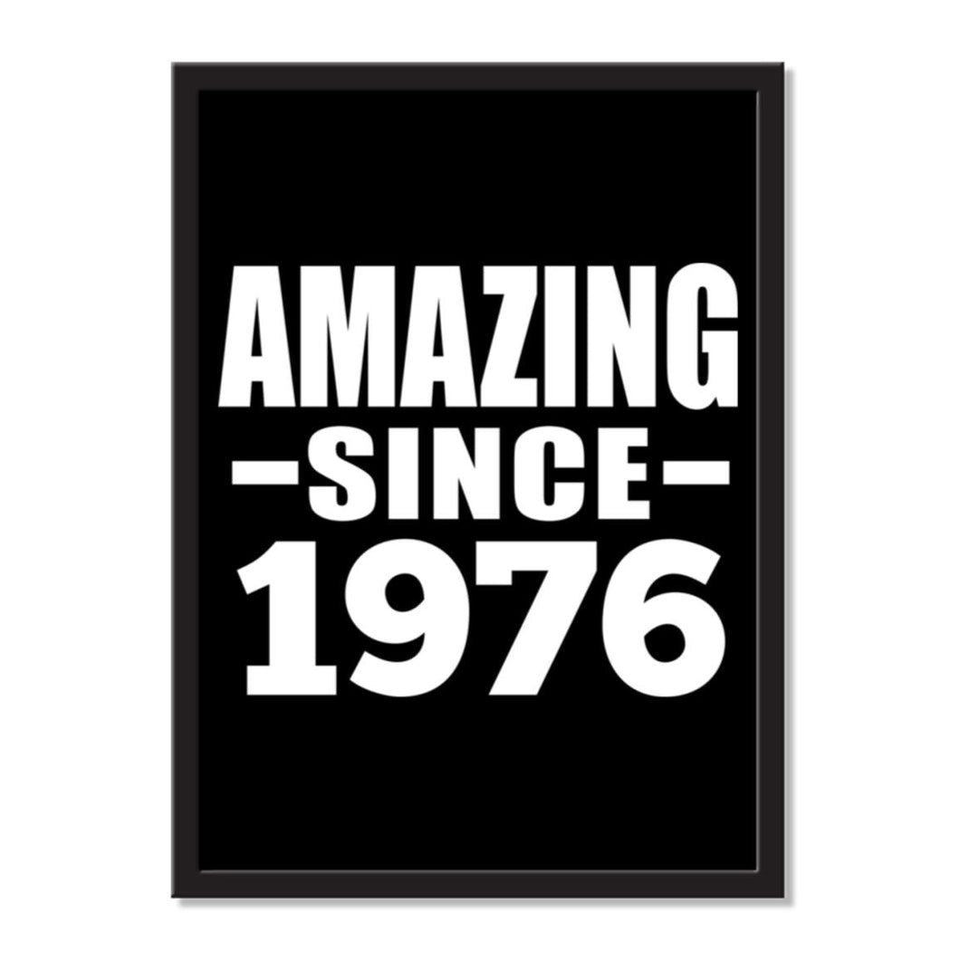 Amazing Since 1976 - Portrait Frame Photo Tile