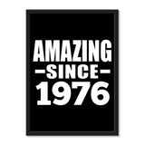 Amazing Since 1976 - Portrait Frame Photo Tile