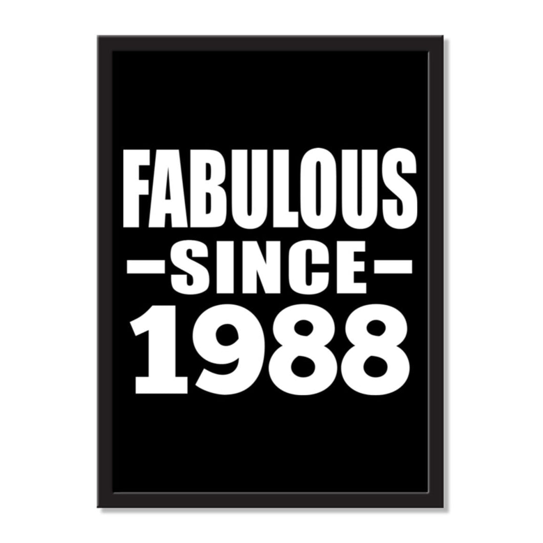 Fabulous Since 1988 - Portrait Frame Photo Tile