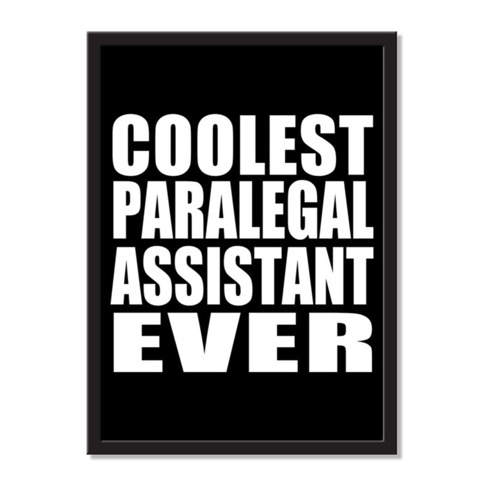 Coolest Paralegal Assistant Ever - Portrait Frame Photo Tile