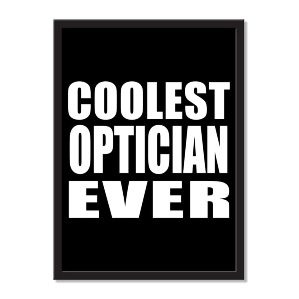 Coolest Optician Ever - Portrait Frame Photo Tile