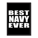 Best Navy Ever - Portrait Frame Photo Tile