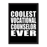 Coolest Vocational Counselor Ever - Portrait Frame Photo Tile