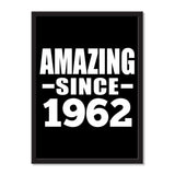 Amazing Since 1962 - Portrait Frame Photo Tile