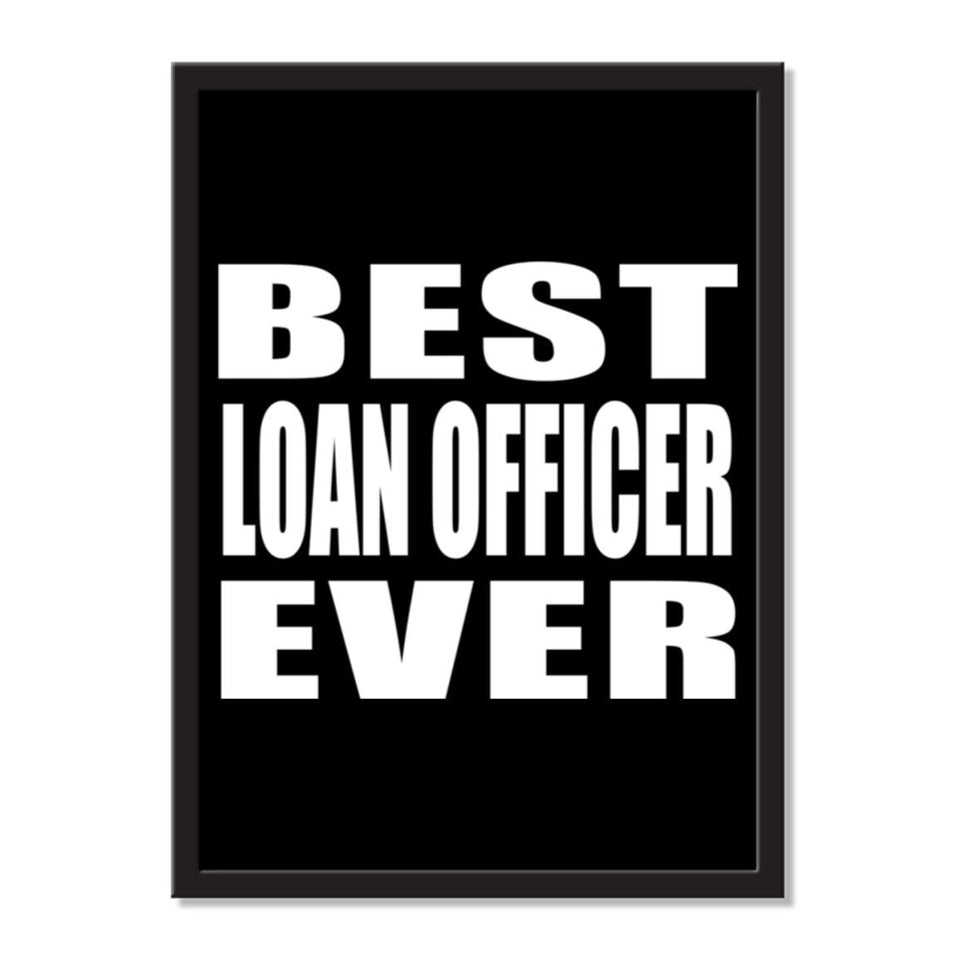 Best Loan Officer Ever - Portrait Frame Photo Tile