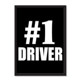 Number One #1 Driver - Portrait Frame Photo Tile