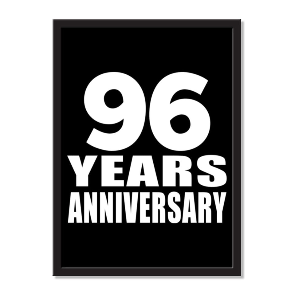 96 Years Anniversary - Portrait Frame Photo Tile
