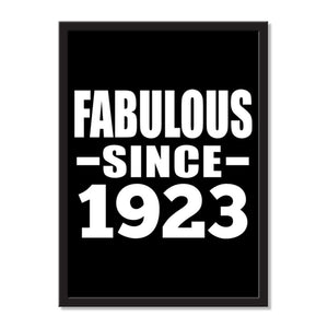Fabulous Since 1923 - Portrait Frame Photo Tile