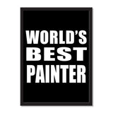 World's Best Painter - Portrait Frame Photo Tile