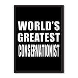 World's Greatest Conservationist - Portrait Frame Photo Tile