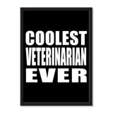 Coolest Veterinarian Ever - Portrait Frame Photo Tile