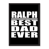 Ralph Best Dad Ever - Portrait Frame Photo Tile
