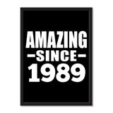 Amazing Since 1989 - Portrait Frame Photo Tile