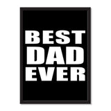 Best Dad Ever - Portrait Frame Photo Tile