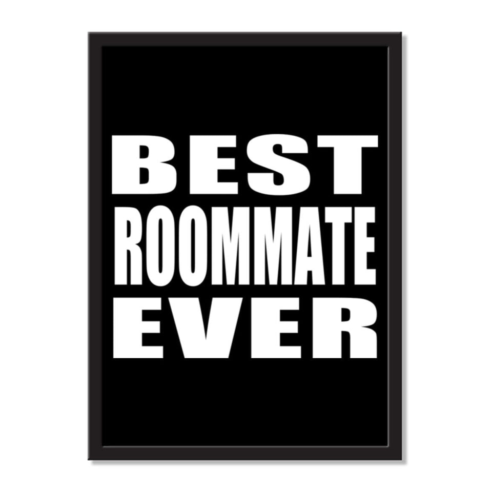 Best Roommate Ever - Portrait Frame Photo Tile