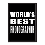 World's Best Photographer - Portrait Frame Photo Tile
