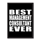 Best Management Consultant Ever - Portrait Frame Photo Tile