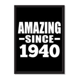 Amazing Since 1940 - Portrait Frame Photo Tile