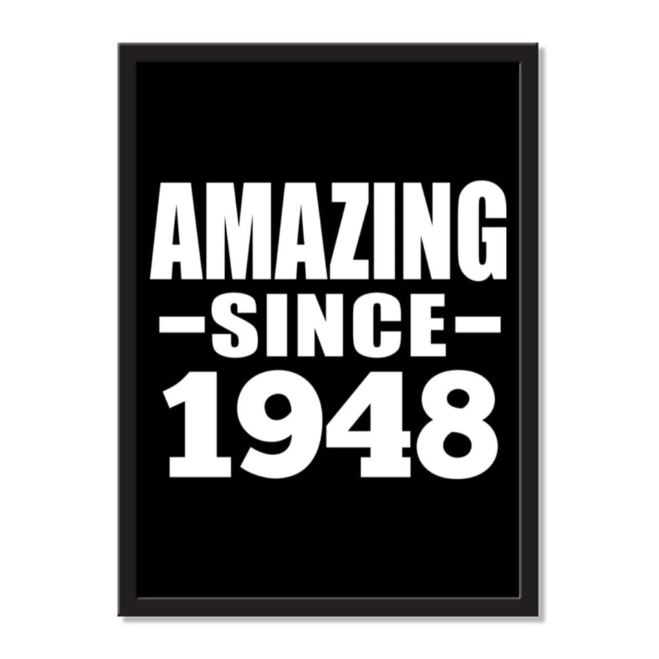 Amazing Since 1948 - Portrait Frame Photo Tile
