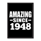 Amazing Since 1948 - Portrait Frame Photo Tile