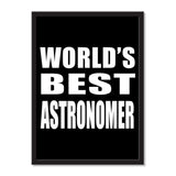 World's Best Astronomer - Portrait Frame Photo Tile