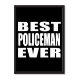 Best Policeman Ever - Portrait Frame Photo Tile