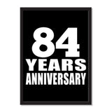 84 Years Anniversary - Portrait Frame Photo Tile