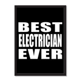 Best Electrician Ever - Portrait Frame Photo Tile