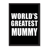 World's Greatest Mummy - Portrait Frame Photo Tile