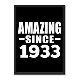 Amazing Since 1933 - Portrait Frame Photo Tile
